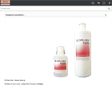 Tablet Screenshot of difori.com